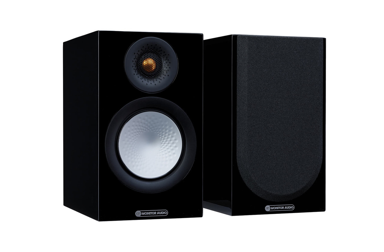 Monitor Audio Silver 50 (7G) (Gloss Black) Bookshelf Speakers