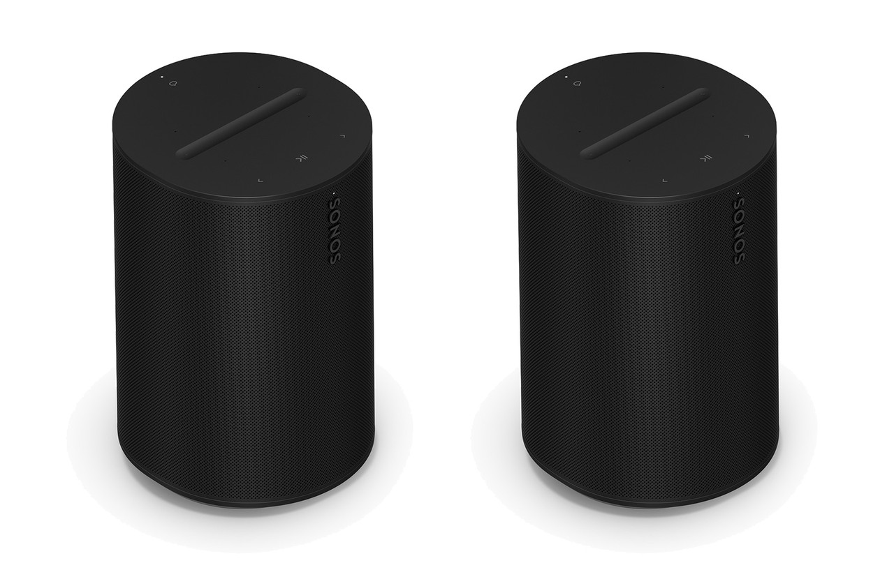 Sonos Era 100 Pair (Black) | Wireless Music System Per Pair