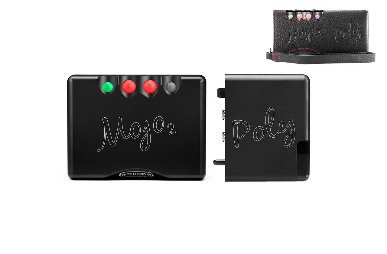 本日中　【美品】CHORD MOJO & POLY Chord Electronics Mojo 2 with Poly & Leather Case | USB DAC