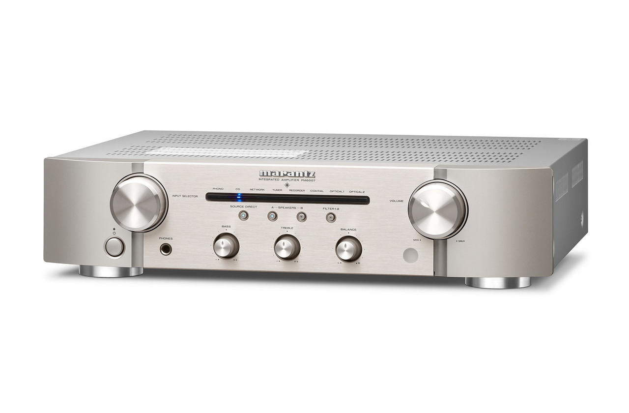 Marantz PM6007 (Silver) & Bowers & Wilkins 606 S3 (Oak) | Stereo Marantz PM6007 (Silver) & Bowers & Wilkins 606 S3 (Oak) | Stereo