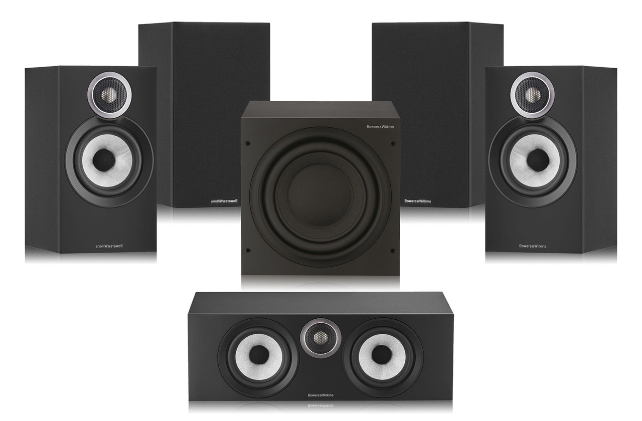 Bowers & Wilkins 607 S3 5.1 Package (Black) | 5.1 Speaker Package