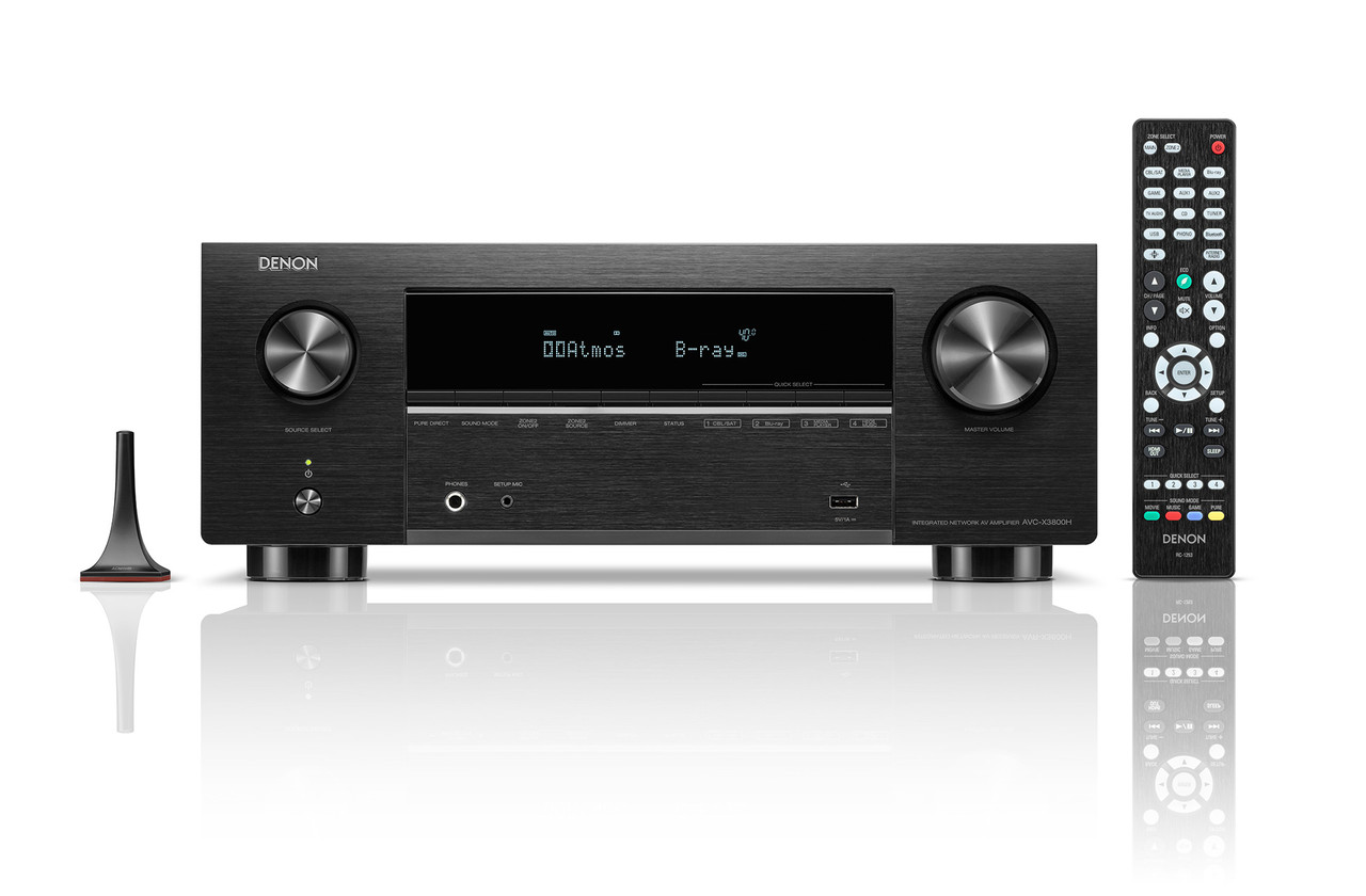 Denon AVC-X3800H (Black) & Dali Oberon 5.1 (White) | Dolby Atmos