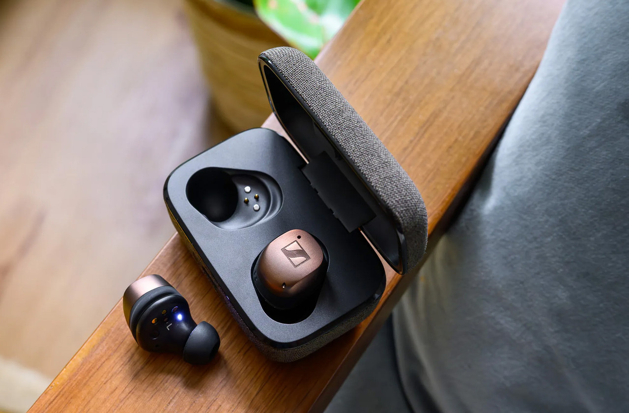 Sennheiser MOMENTUM True Wireless 4 (Black Copper) | In Ear Mic