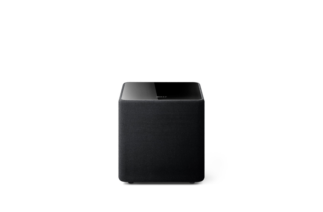 KEF LSX II LT (Graphite Grey) with KEF Kube 8 MIE (Black