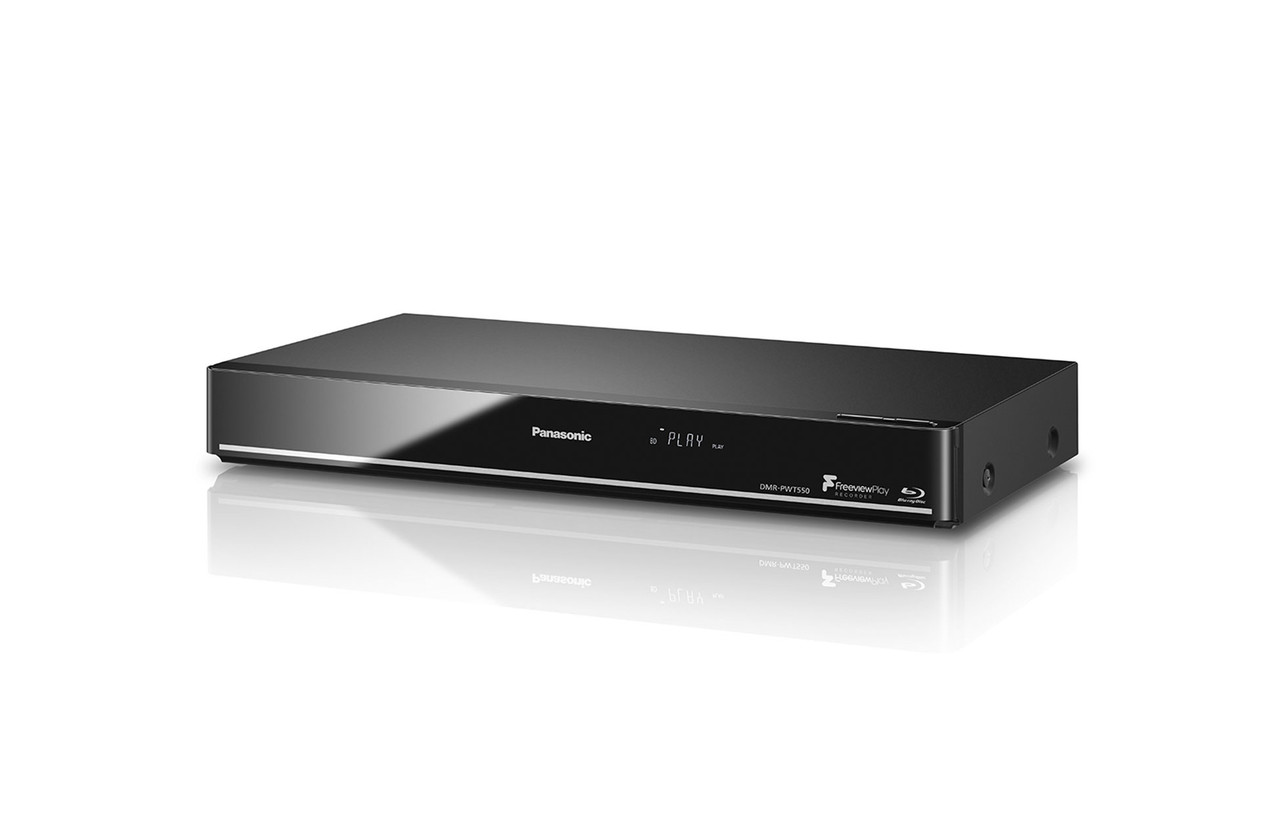 Panasonic DMRPWT550EB | Smart 3D Blu-ray player Freeview Play