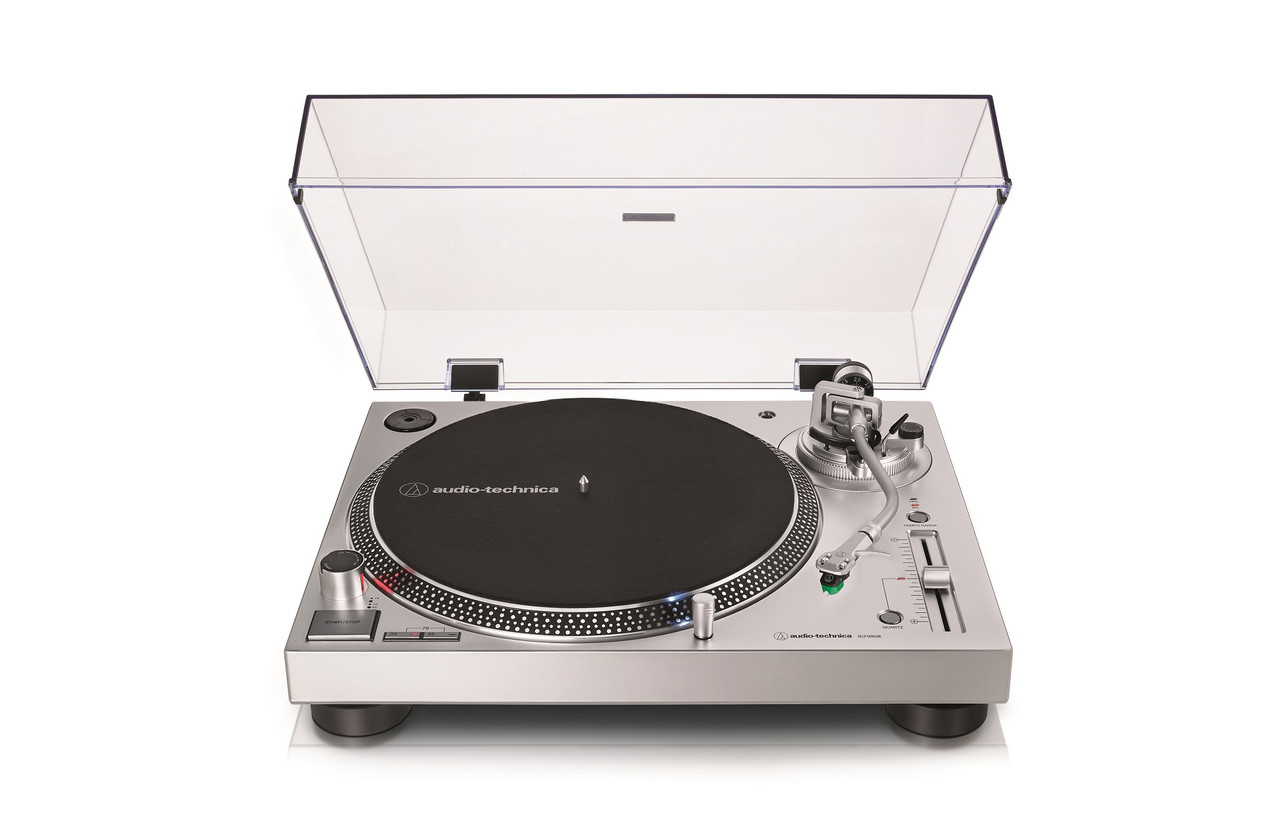 Audio-Technica ATLP120XUSB (Silver) | USB Direct Drive Turntable