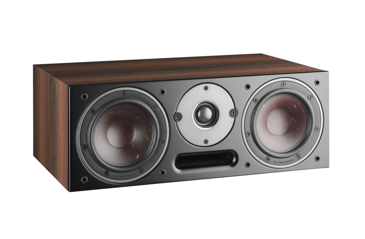 Dali Oberon Vokal Dark Walnut | Single Centre Speaker | Richer Sounds