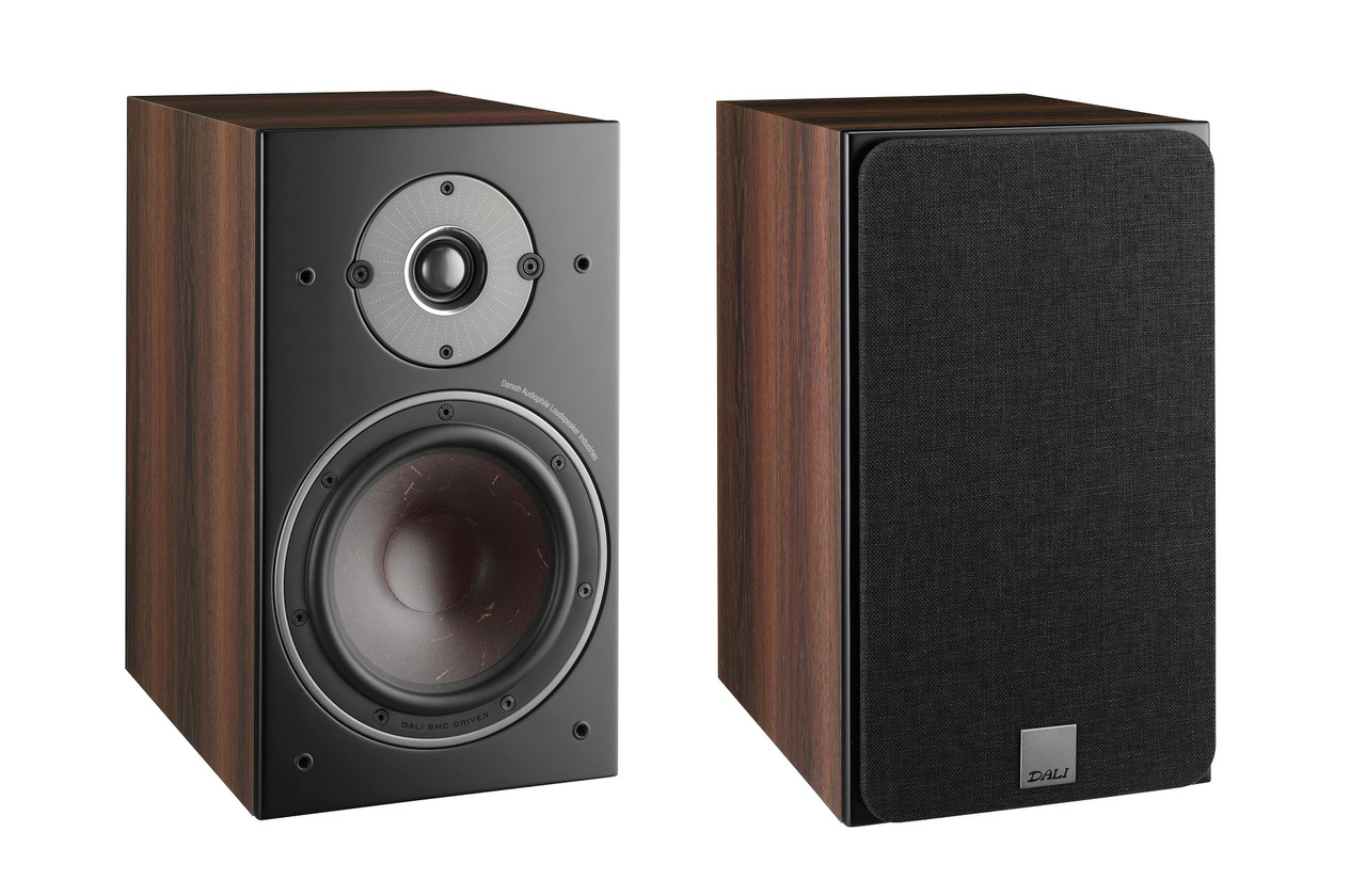 Dali Oberon 3 Dark Walnut | Bookshelf Speaker Per Pair | Richer Sounds