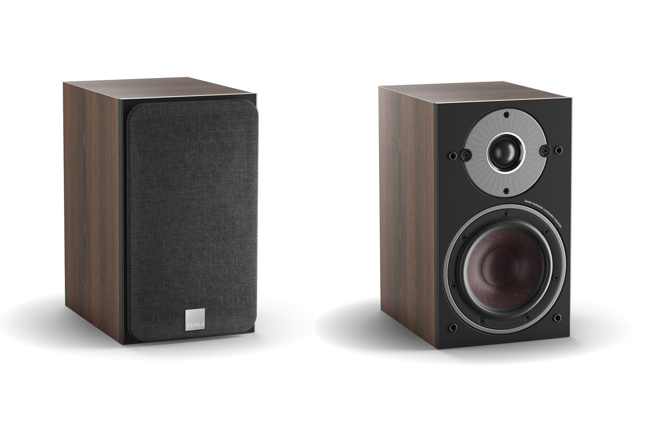 DALI Oberon 1C (Dark Walnut) | Bluetooth Active Speakers - Per