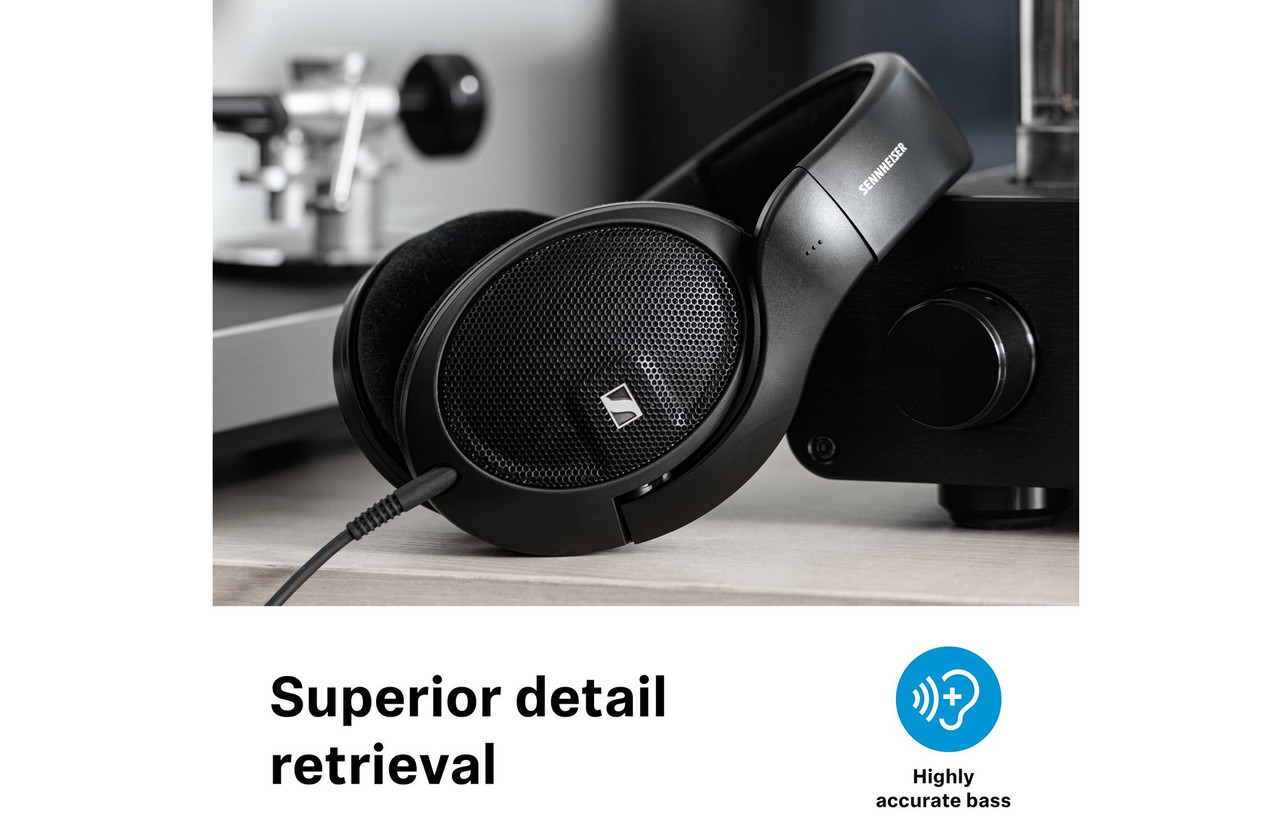 Sennheiser HD 560S (Black) Over Ear Open Back Headphones