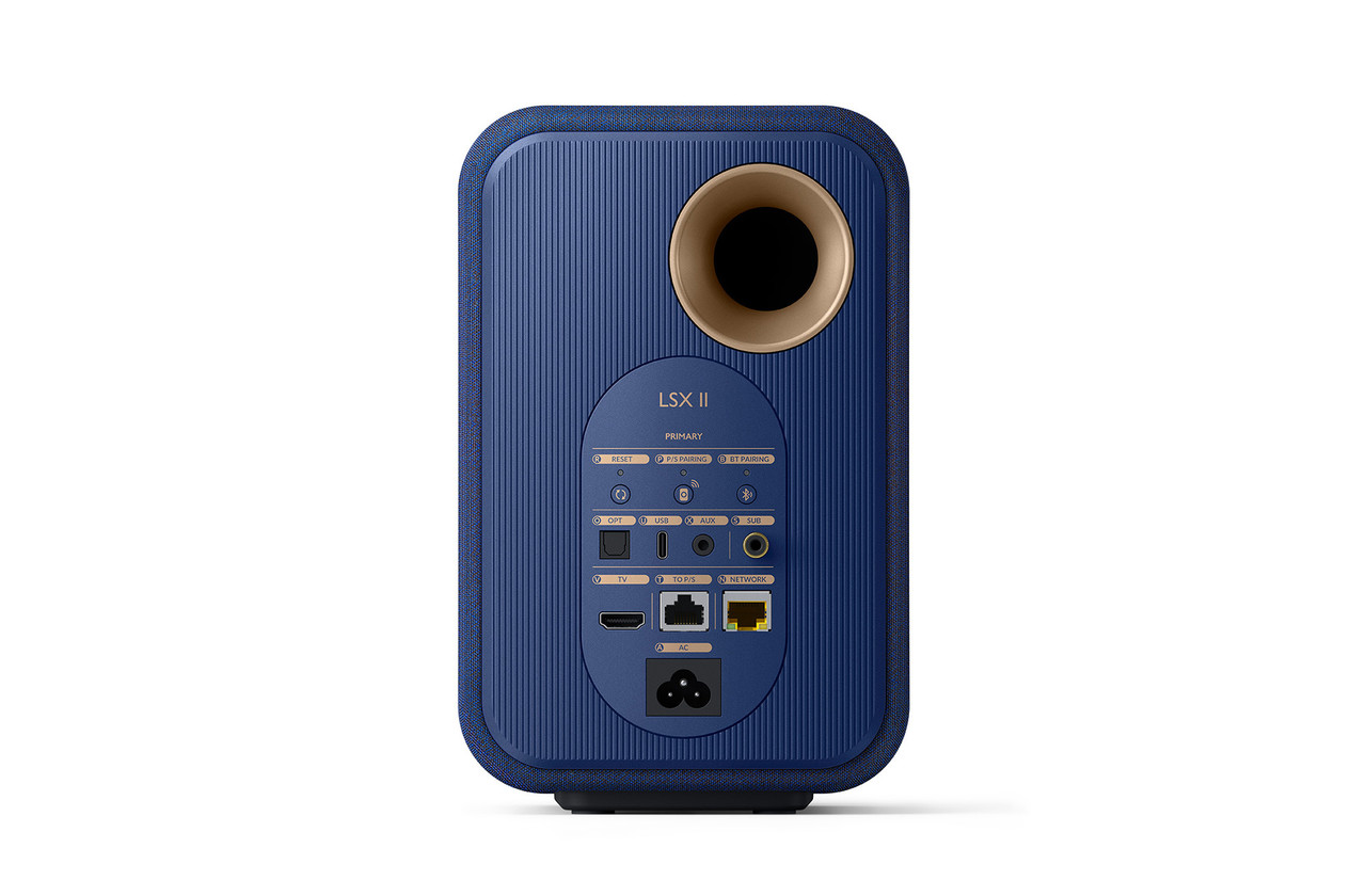 KEF LSX コンランエディション KEF LSX II - Wireless Bookshelf Speakers, Conran Soundwave
