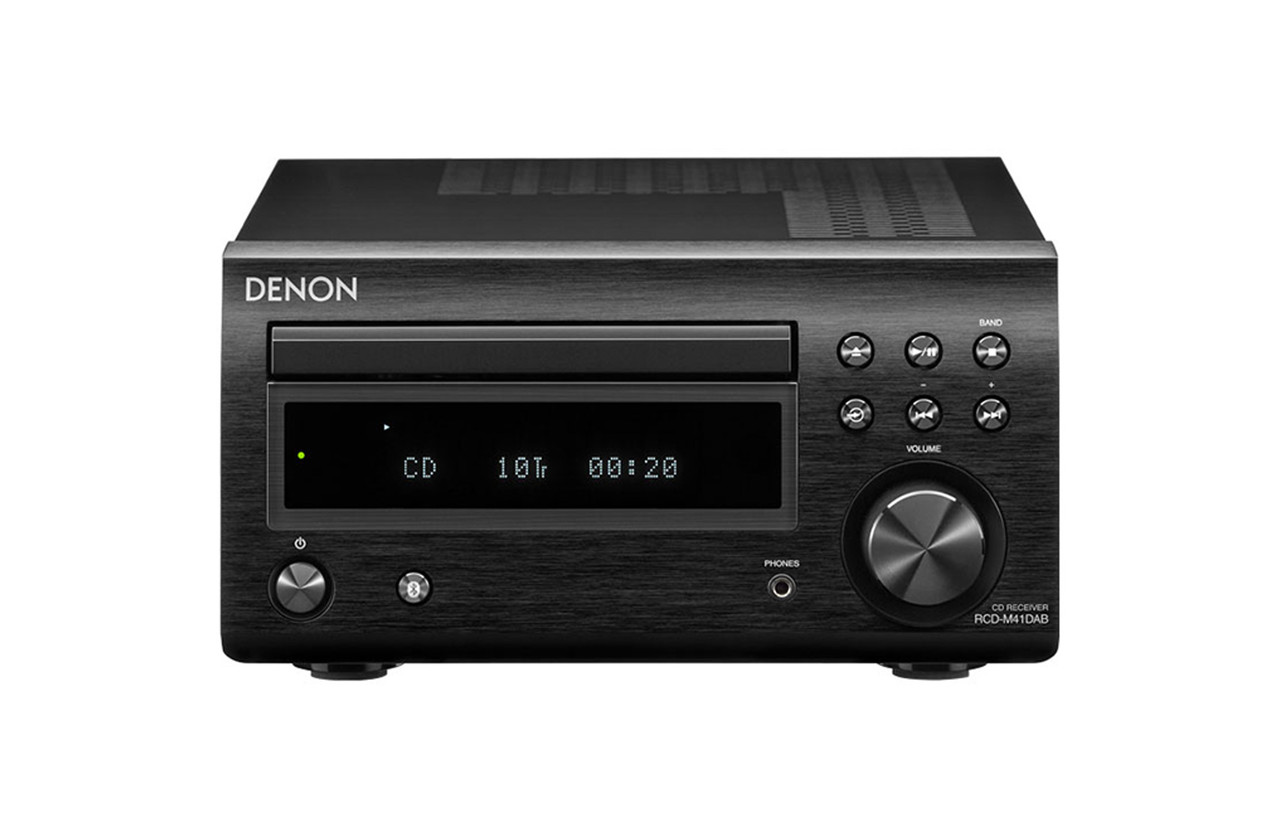 Denon RCD-M41DAB (Black) | Mini System EXC Speakers | Richer Sounds