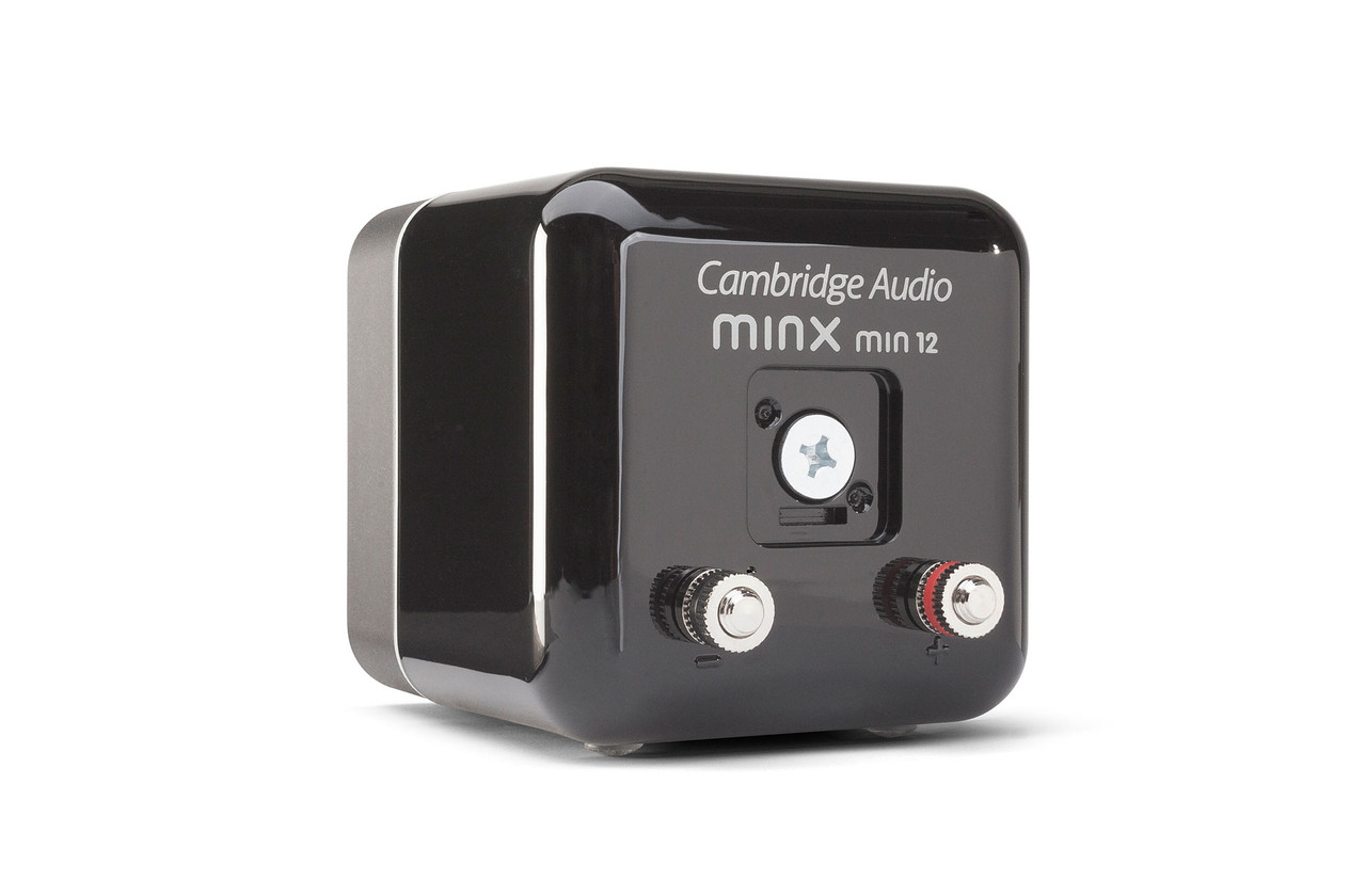 Cambridge Audio Minx MIN12 Black Single Speaker Richer Sounds