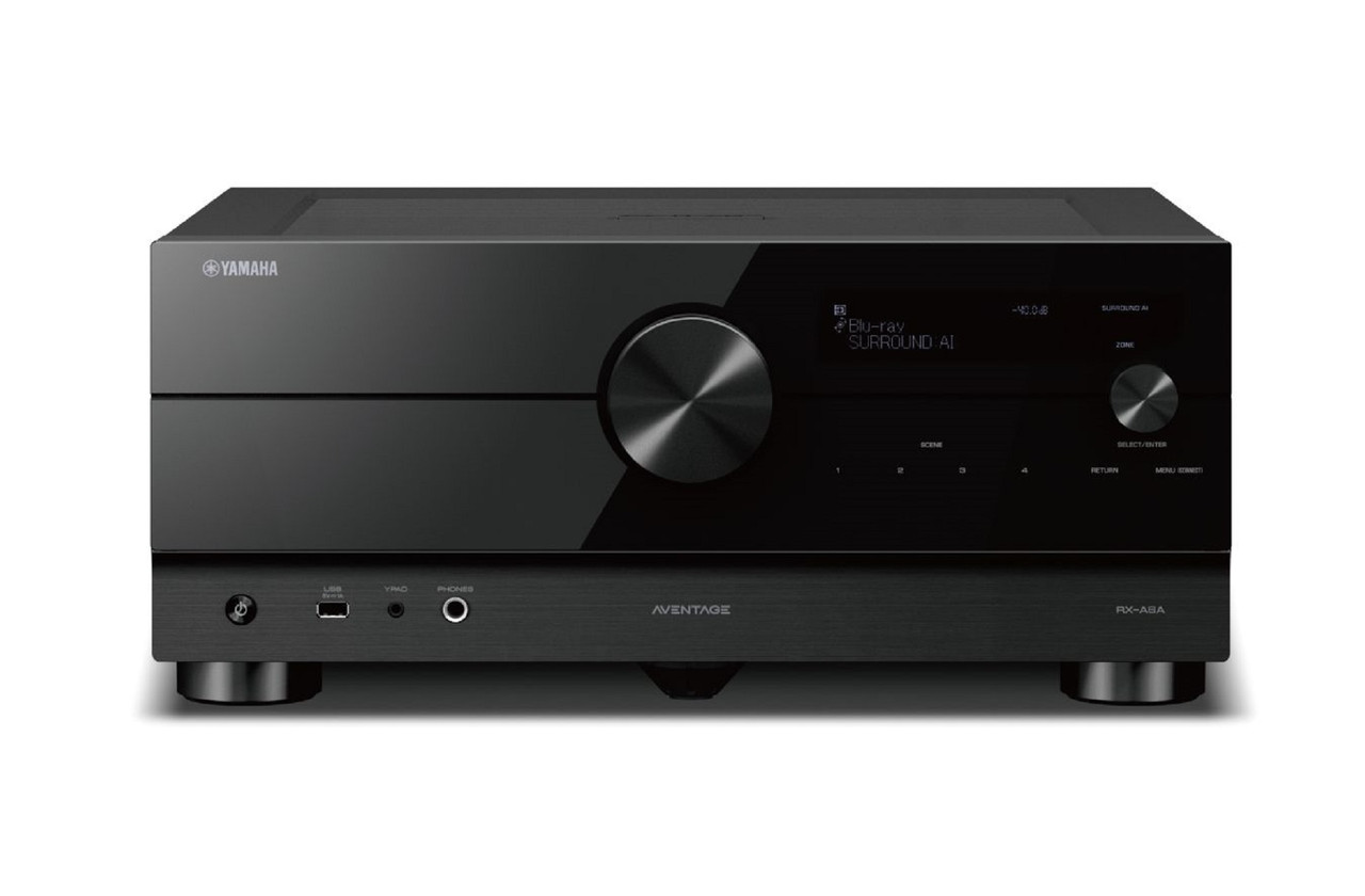 Yamaha RX-A6A (Black) | Dolby Atmos and DTS:X AV Receiver | Richer