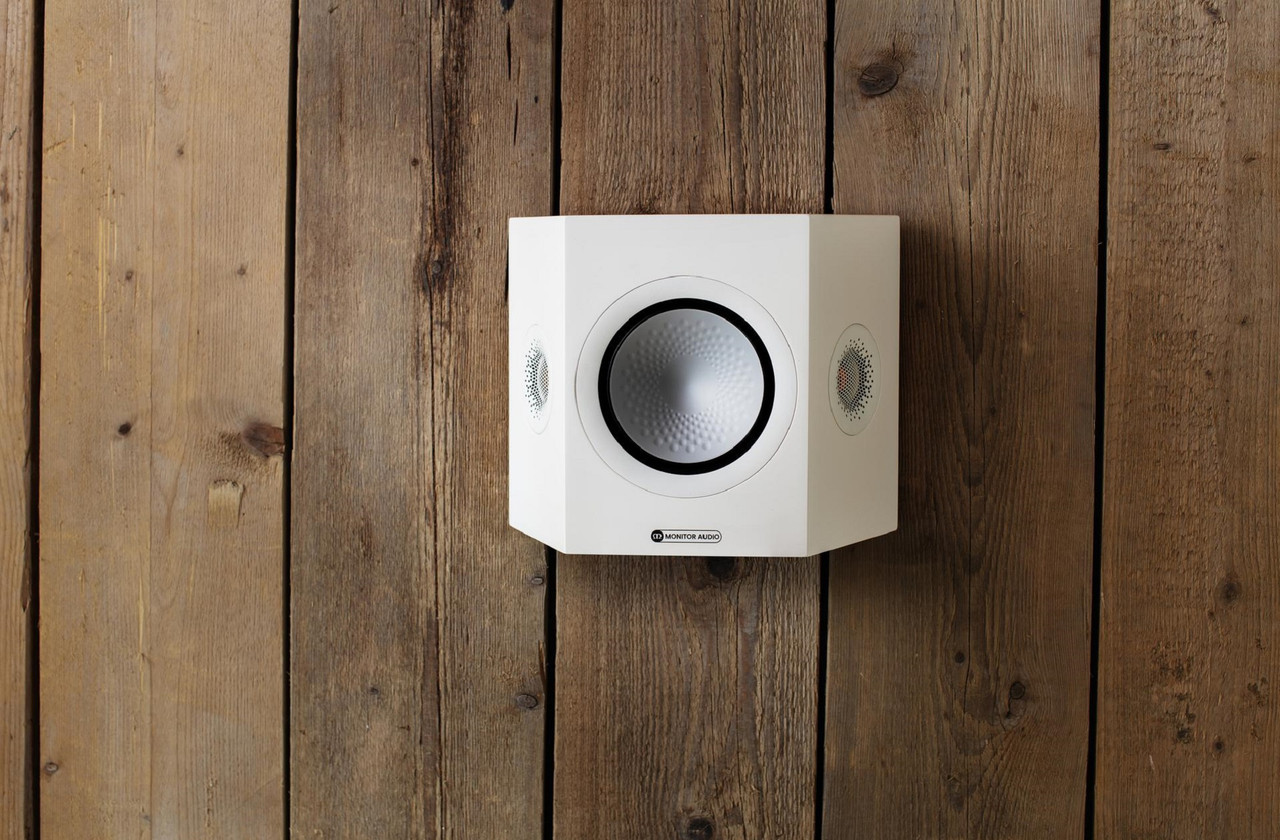 Monitor Audio Silver FX (7G) (Satin White) | Surround Speakers Per Pair | Richer Sounds