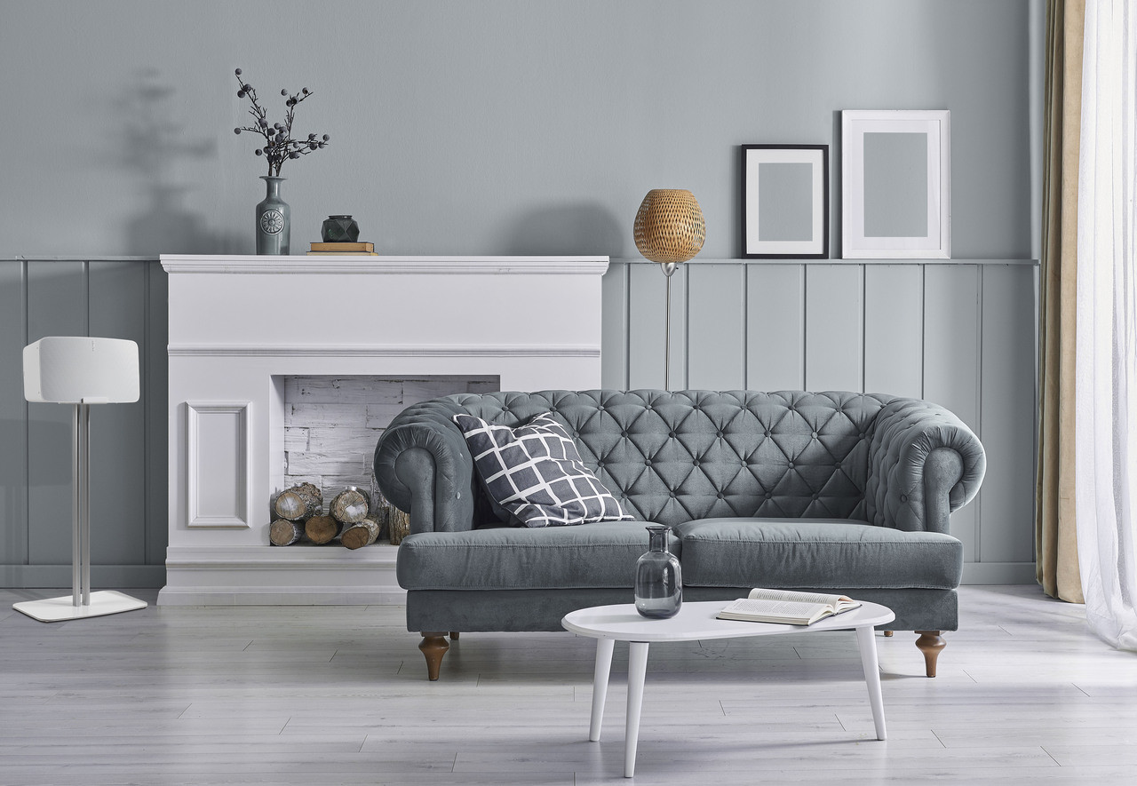 Mountson Premium Floor Stand for Sonos Five Play (White) Floor