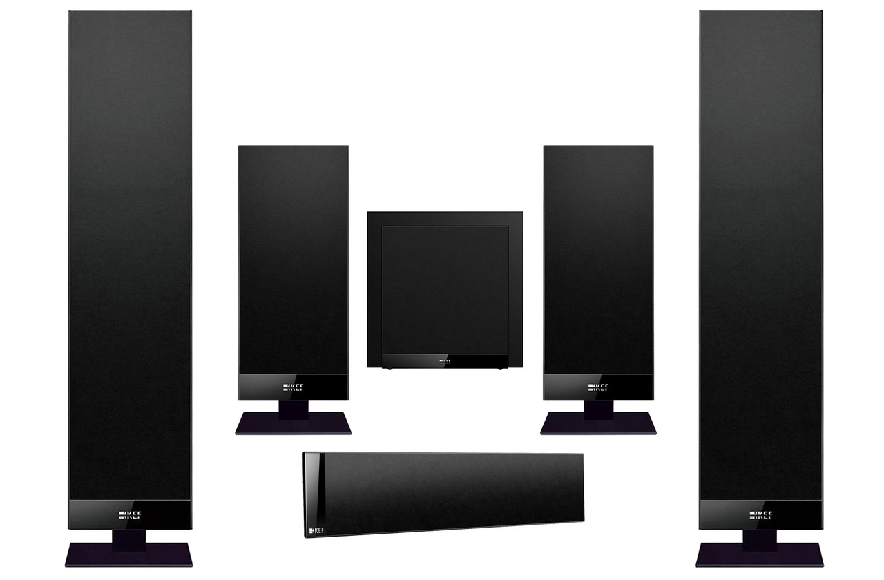 スピーカー・ウーファー KEF T301 Satellite Speaker - Black (Pair Amazon.com: KEF T301 Satellite Speaker - Black (Pair) T301C