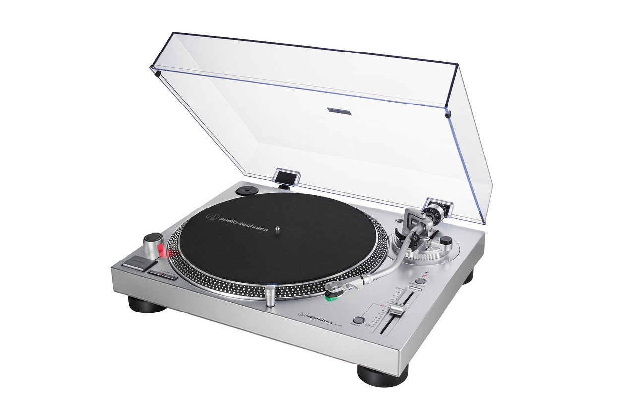 Audio-Technica ATLP120XUSB (Silver) | USB Direct Drive Turntable