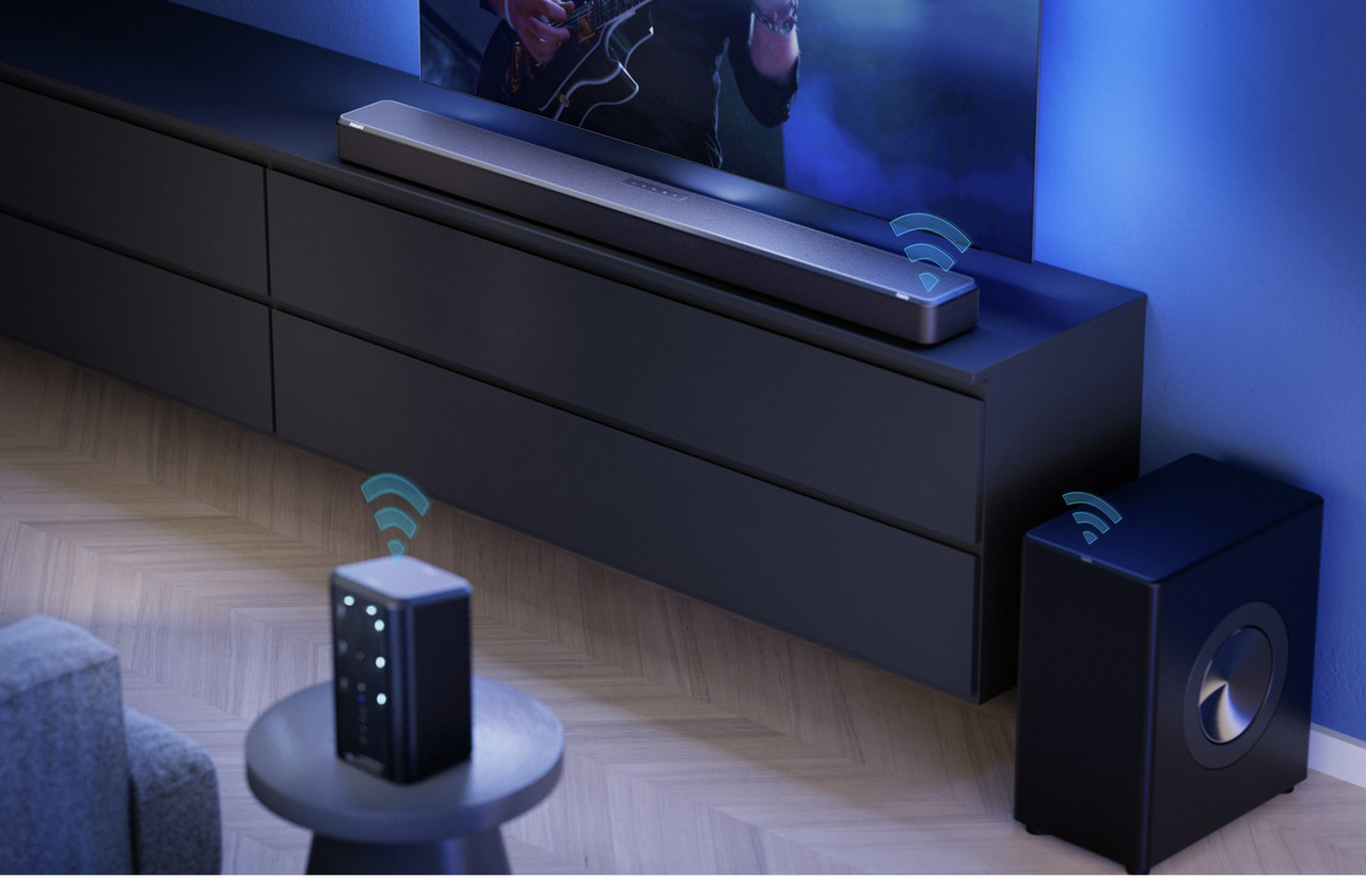 Fidelio Soundbar Philips Cena Philips Fidelio FB1 (Black) Dolby