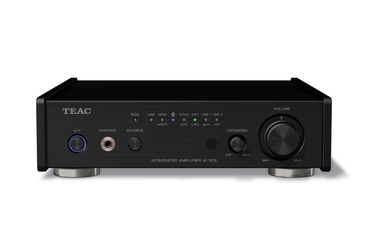 512158 TEAC(ティアック) AI-303-B ブラック Teac AI 303-B UK3 (Black) | USB DAC Amplifier | Richer Sounds