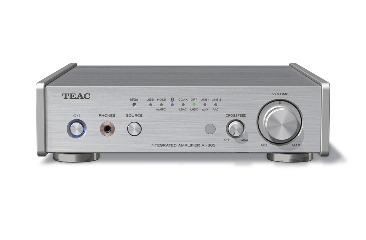 Teac AI 303-B UK3 (Silver) | USB DAC Amplifier | Richer Sounds