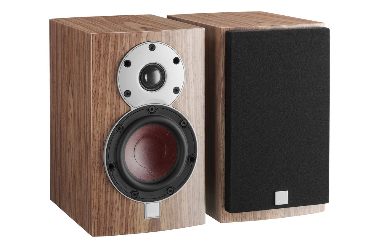 Dali Menuet Walnut | Bookshelf Speakers Per Pair | Richer Sounds