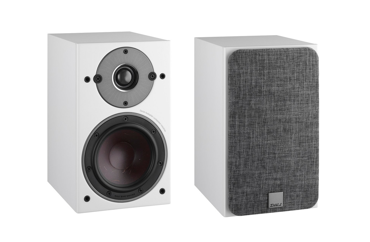 Dali Oberon 1 White | Bookshelf Speakers Per Pair | Richer Sounds