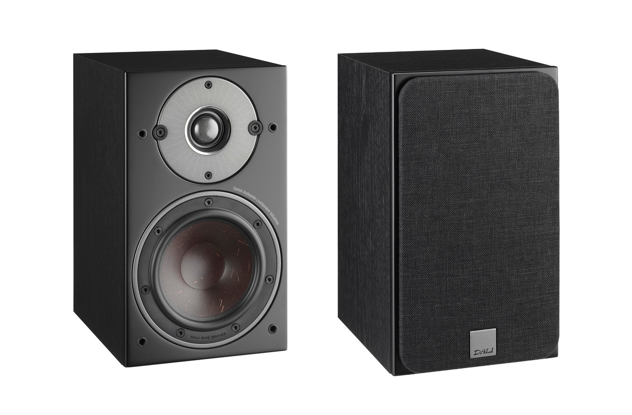 Dali Oberon 1 Black | Bookshelf Speakers Per Pair | Richer Sounds