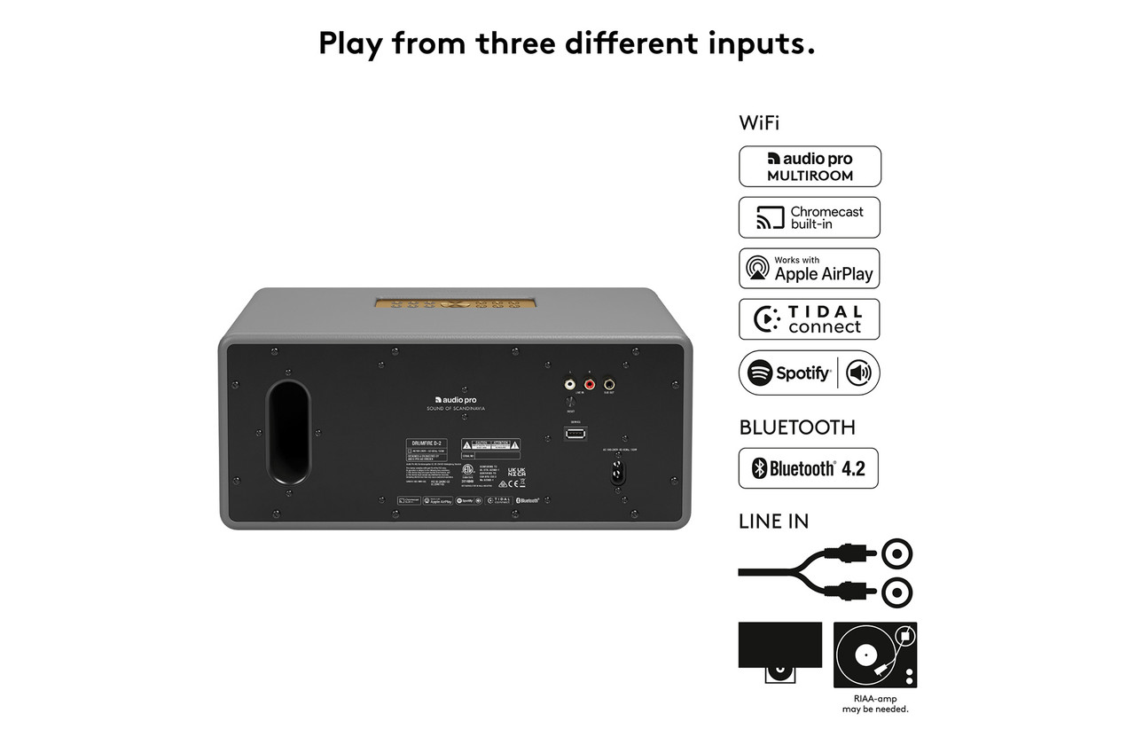 Klipsch The Three Chromecast Klipsch The Three II