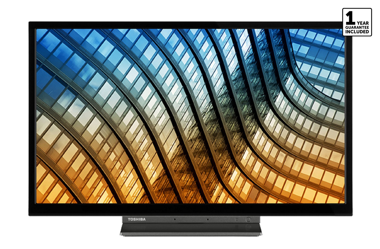 Toshiba 24WK3C63DB | 24 inch HDR Smart LED TV HD Ready Freeview