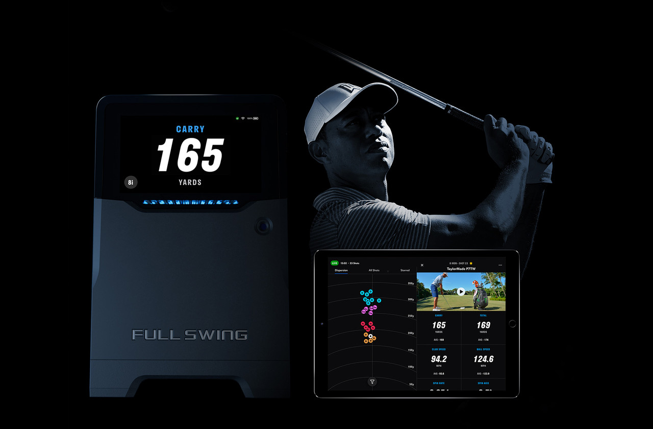 Full Swing Golf Kit Launch Monitor (Black) | Launch Monitor