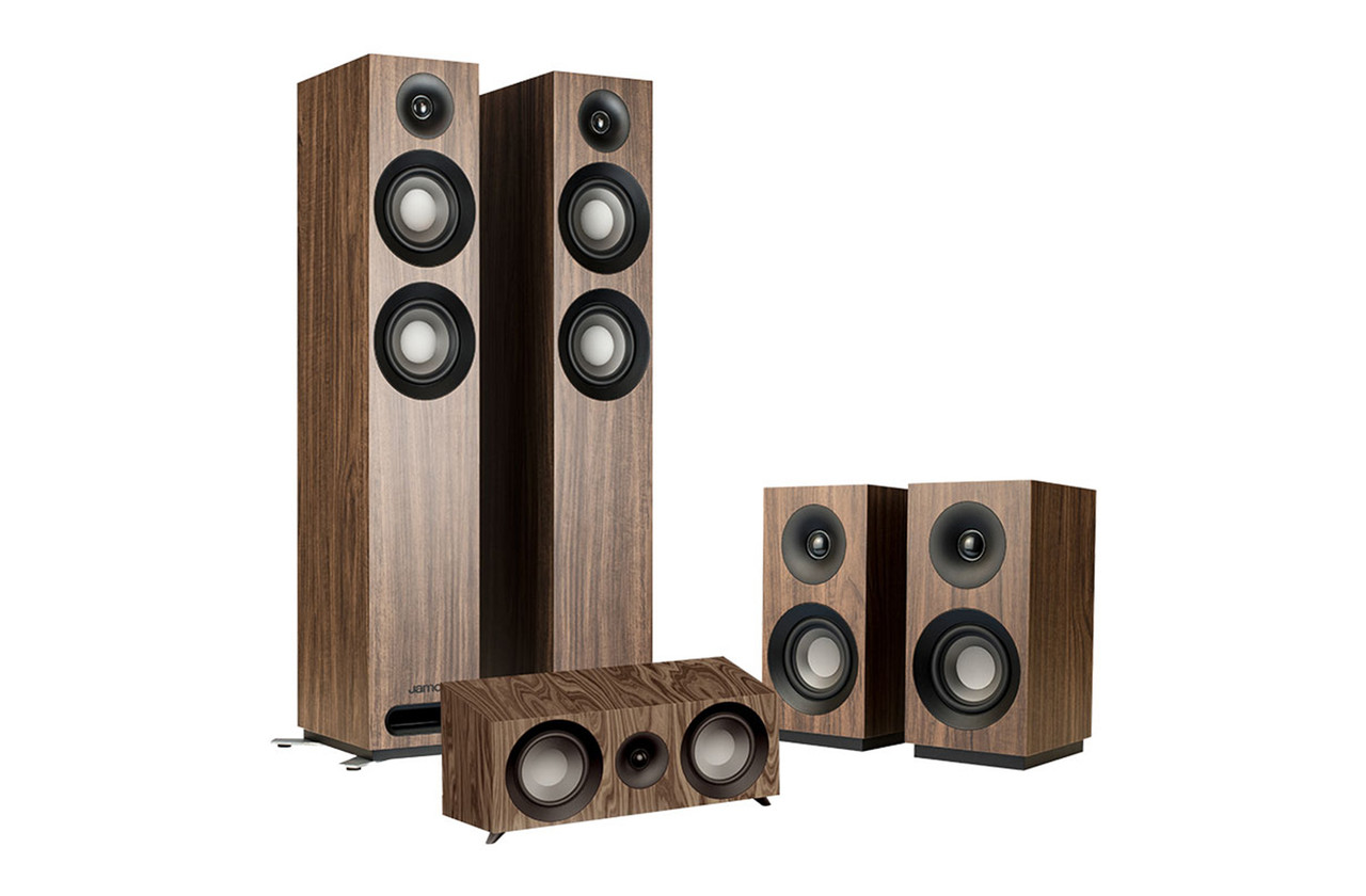 Jamo S 807 HCS (Walnut) Speaker Package Richer Sounds