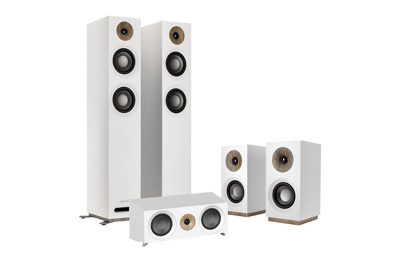 Jamo White Speakers Jamo S 807 HCS (White) Speaker Package