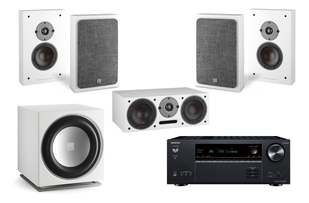 Onkyo TX-NR6100 (Black) Dali Dolby Atmos and DTS:X AV