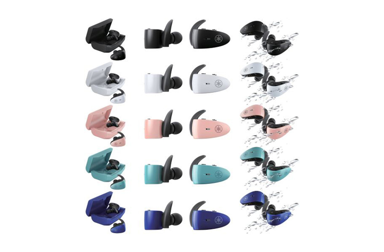Yamaha TW-ES5A (White) | In Ear Mic Wireless Bluetooth Sports