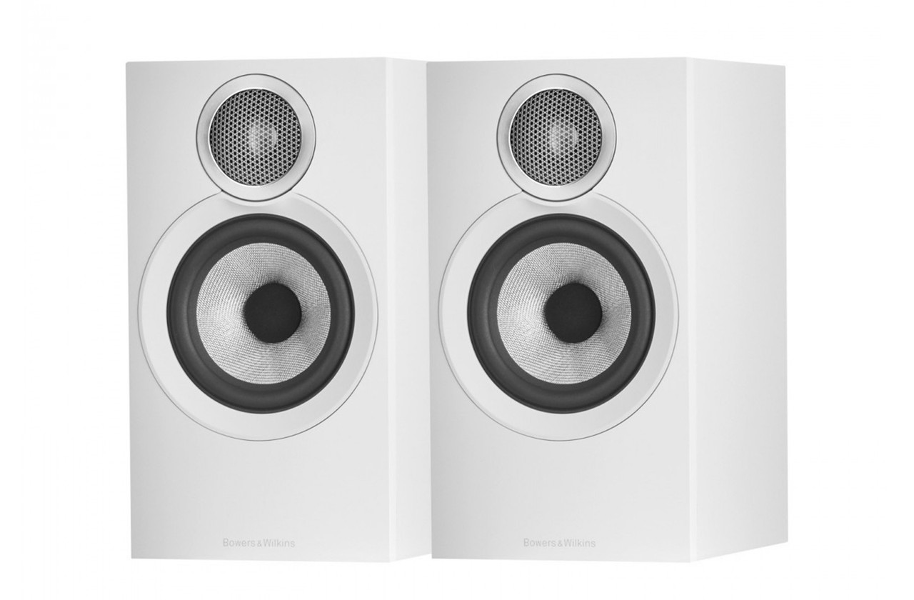 Bowers & Wilkins 607 S3 (White) | Bookshelf Speakers Per Pair