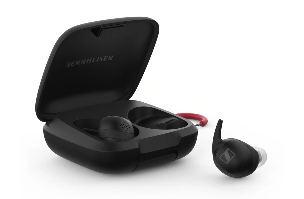 Sennheiser MOMENTUM Sport (Black) | In Ear Sport Mic Noise