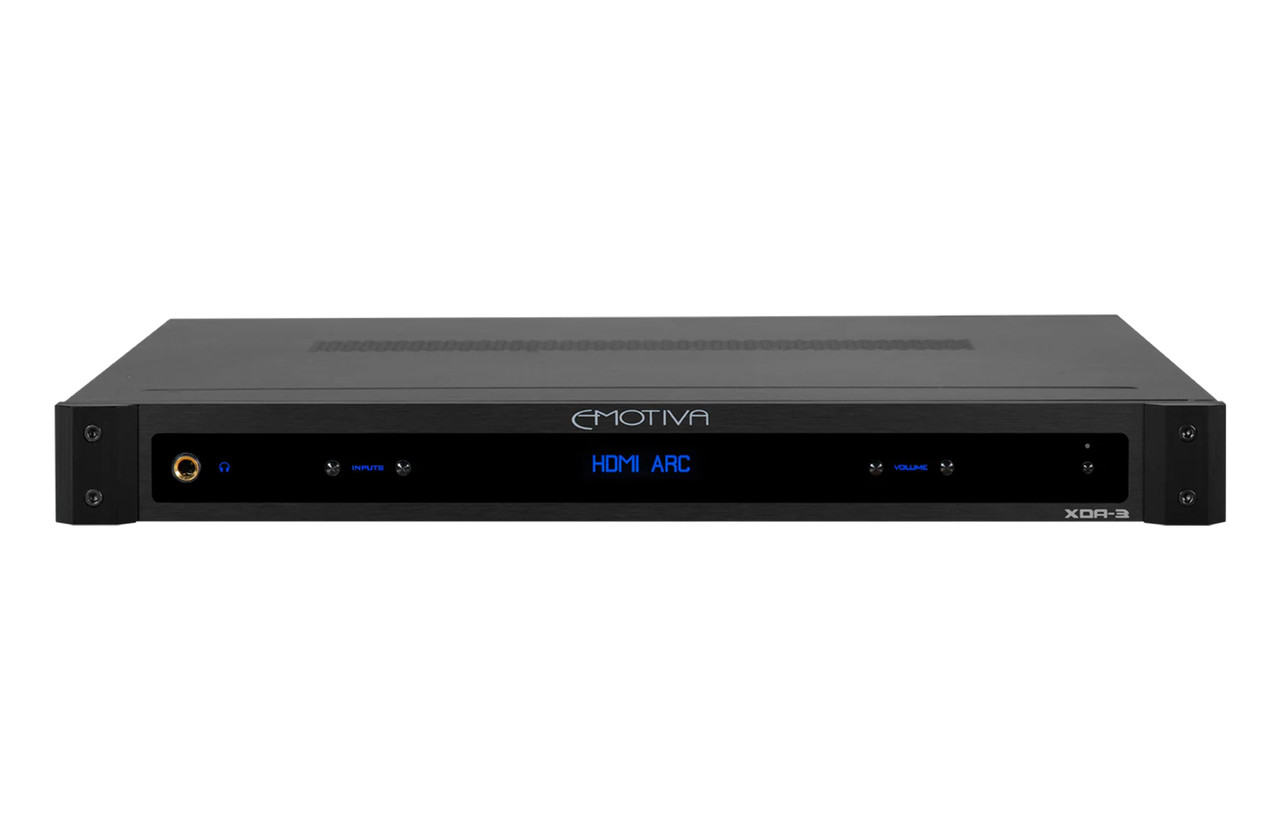 Emotiva XDA3 (Black) DAC Stereo Pre-Amplifier Richer Sounds