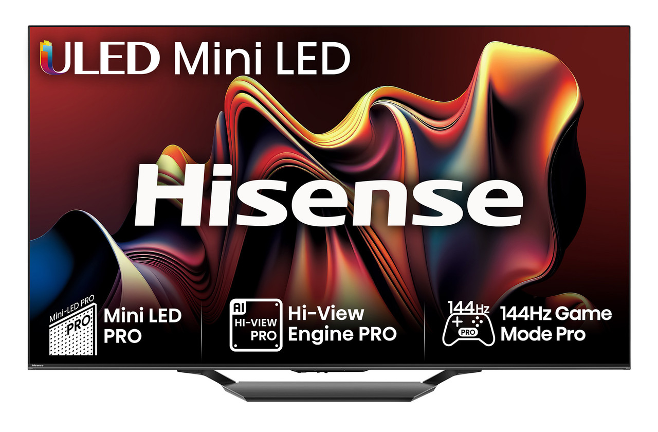 Hisense 55U7NQTUK | 55 inch Mini-LED 4K Ultra HD HDR Smart TV