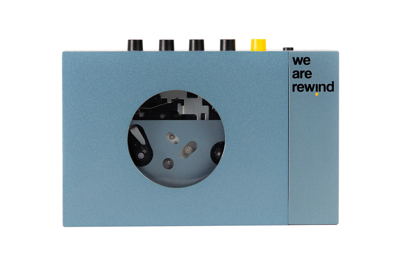 We Are Rewind KURT (Blue) | Portable Bluetooth Cassette