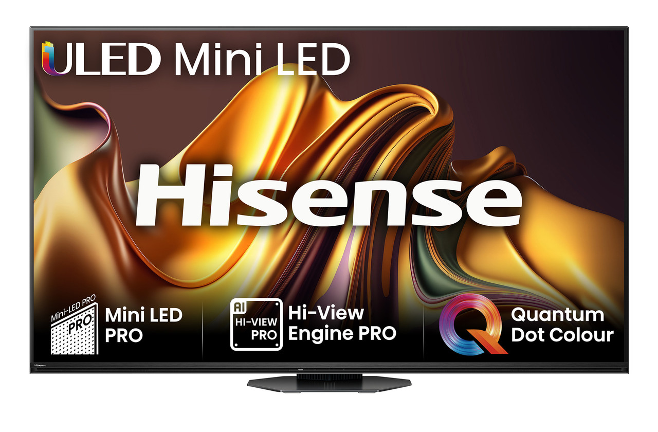 Hisense 65U8NQTUK | 65 inch Mini-LED 4K Ultra HD HDR Smart TV 