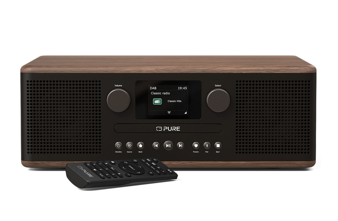 Pure Classic C-D6 (Coffee Black) | CD/Bluetooth/DAB+/FM Radio System ...