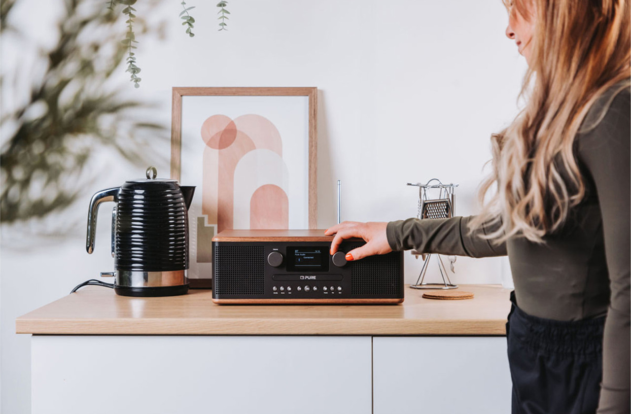 Pure Classic C-D6 (Coffee Black) | CD/Bluetooth/DAB+/FM Radio System ...