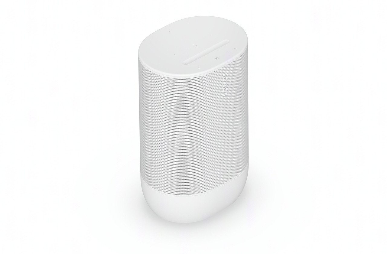Sonos Move 2 (White) | Voice Activated Portable Smart Speaker