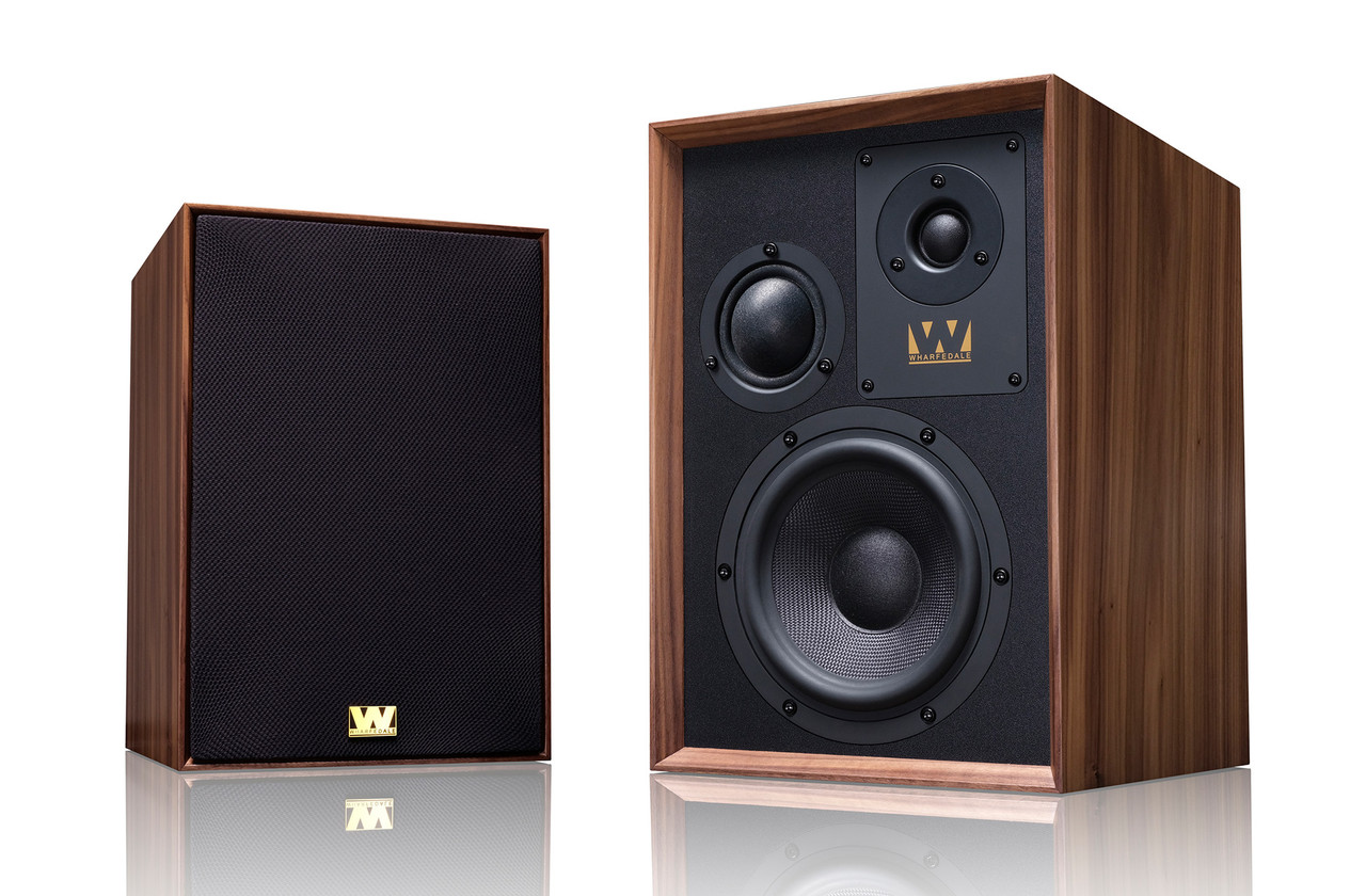 Wharfedale Super Denton (Walnut) | Bookshelf Speakers Per Pair
