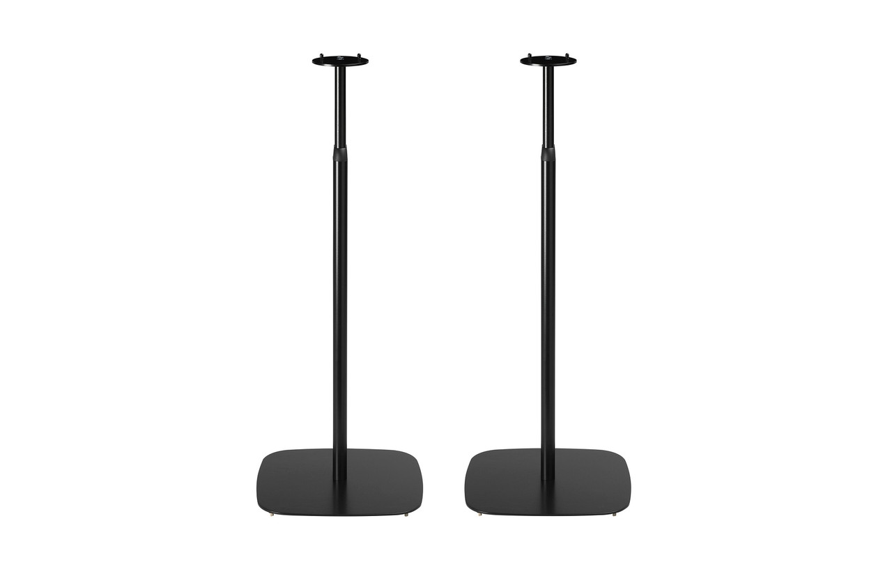 Maclean MC-995 Floor Stands For Sonos ERA 300 (Set Of 2) – Sturdy Speaker Stands With Cable Management & Minimalist Design