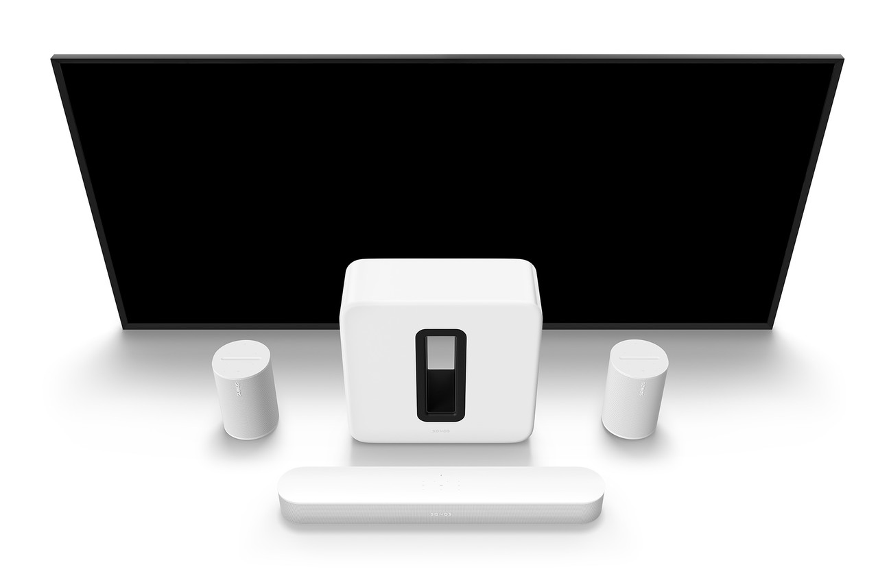 Sonos Era 100 (White) | Wireless Music System | Richer Sounds