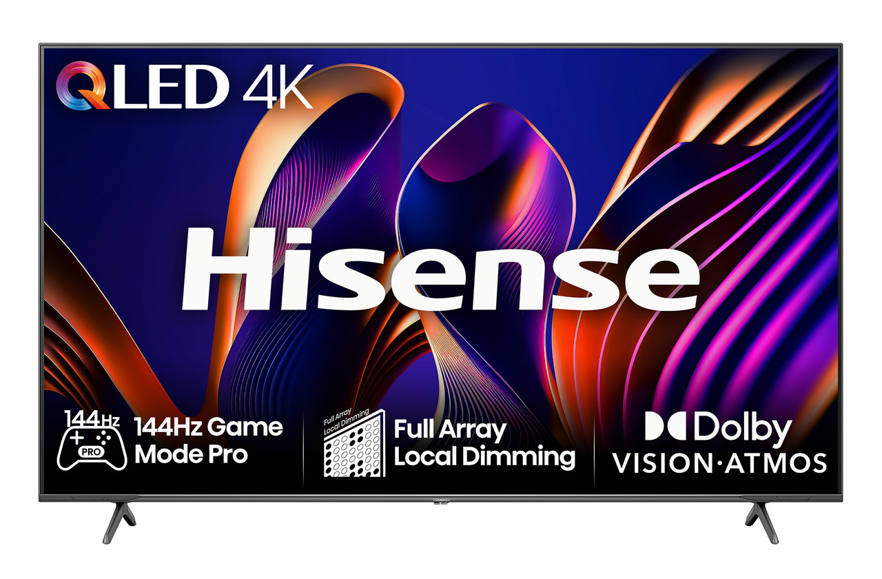 Hisense 65E7NQTUK PRO | 65 inch QLED 4K Ultra HD HDR Smart
