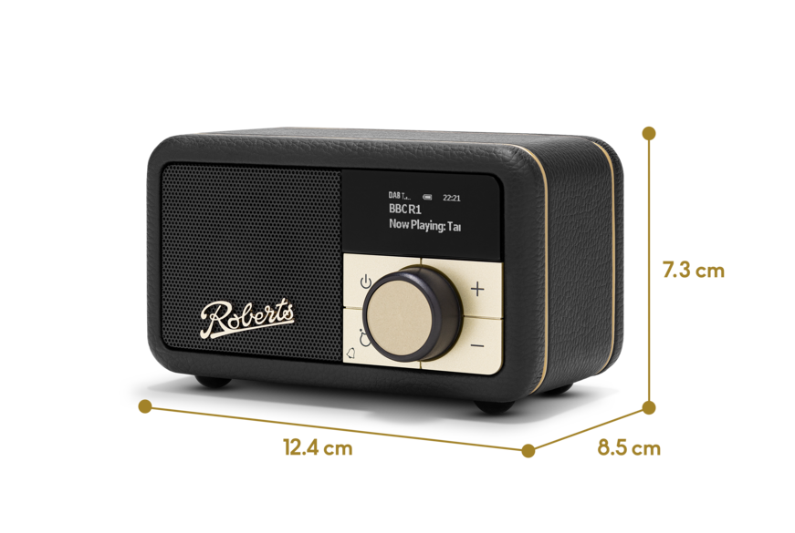 スピーカー・ウーファー Roberts Revival PETITE2 FM/DAB/DAB Roberts Revival PETITE2 FM/DAB/DAB+ Digital Radio with Bluetooth