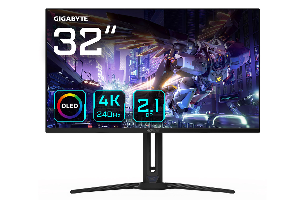 Gigabyte Aorus FO32U2P | 32 inch QD-OLED 4K Ultra HD HDR Gaming